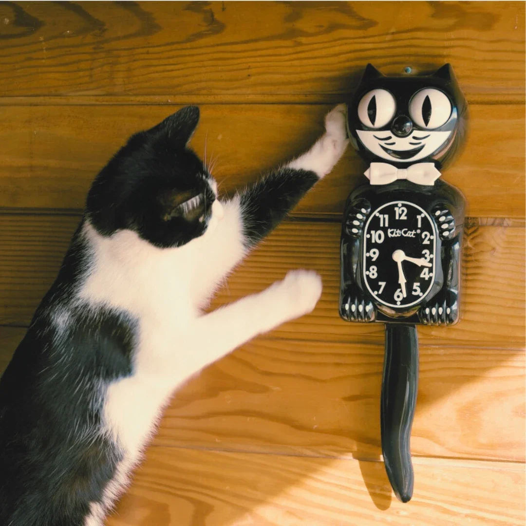 Classic Black Kit-Cat Klock