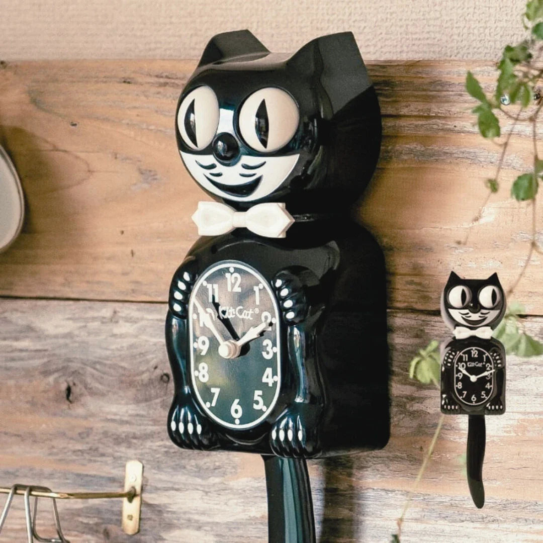 Classic Black Kit-Cat Klock