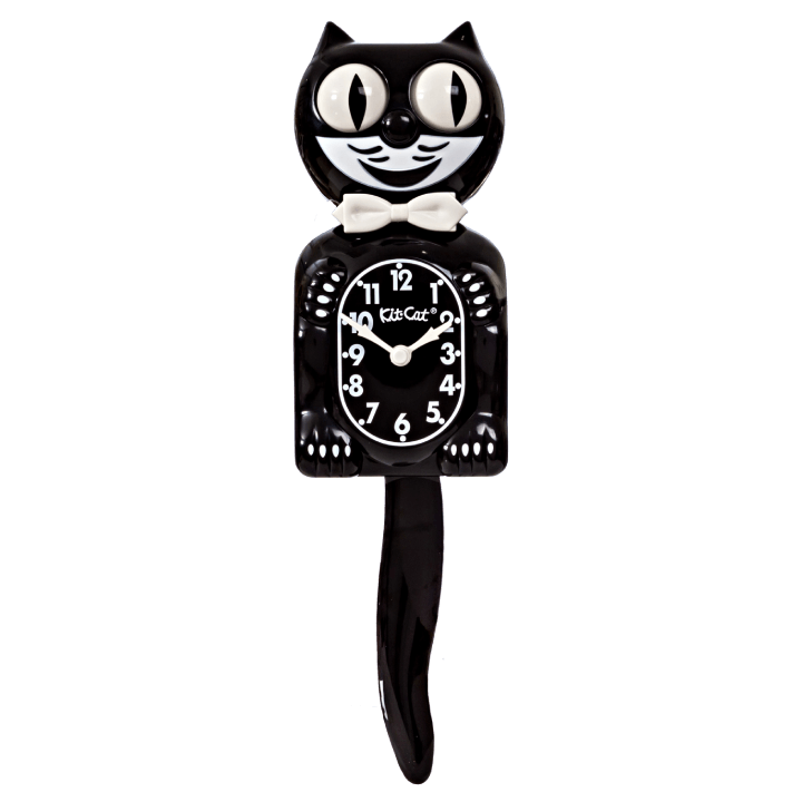 Classic Black Kit-Cat Klock